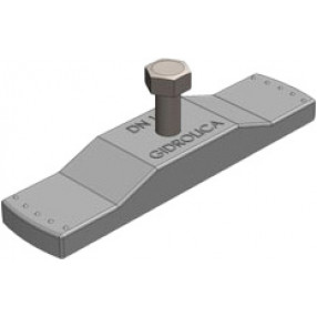 Крепеж для пластикового водоотводного лотка gidrolica dn100